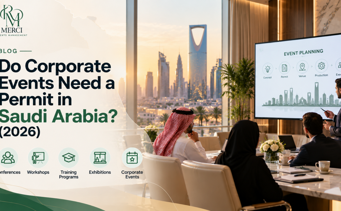 corporate event permit Saudi Arabia