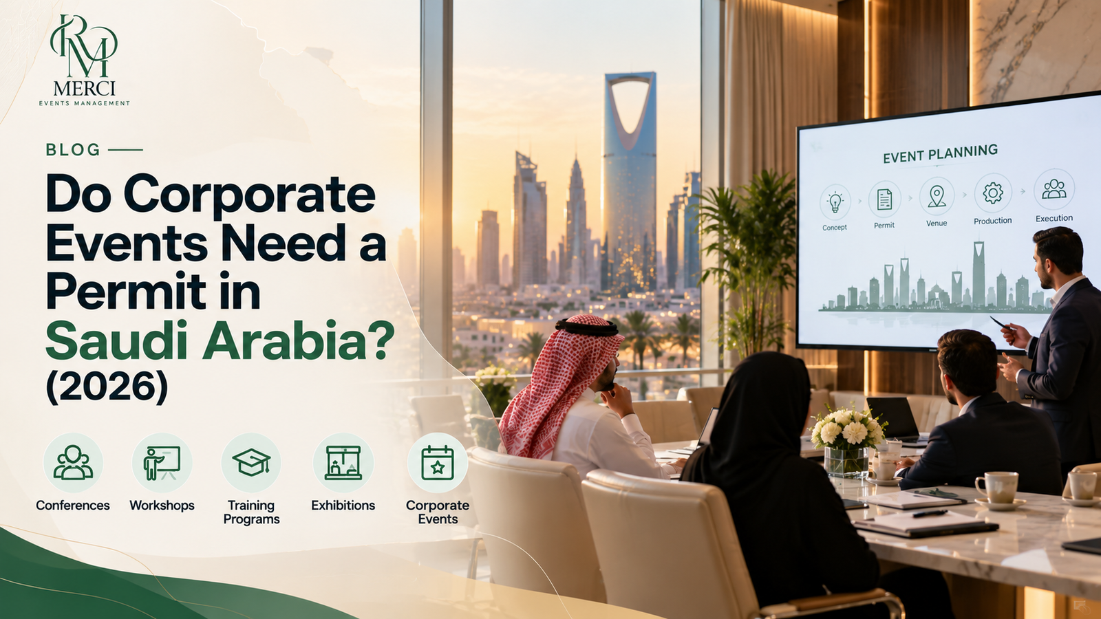 corporate event permit Saudi Arabia